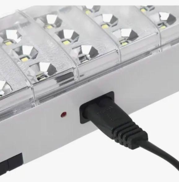 Lampara De Emergencia Luz Led Recargable -1