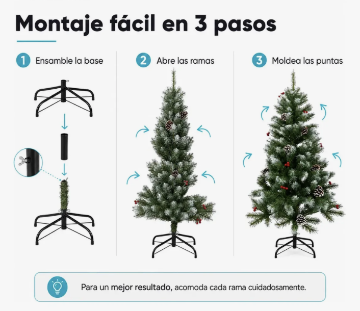 Arbol de navidad Metro 20 Cm-1