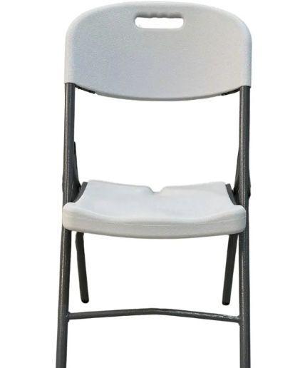 PAck 2 Silla Plegable Blanca Resistente-2