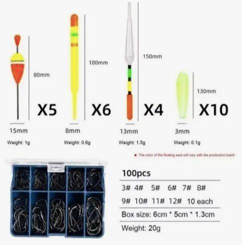 Kit Completo Pesca Accesorios Ca as Carretes Se uelos-3