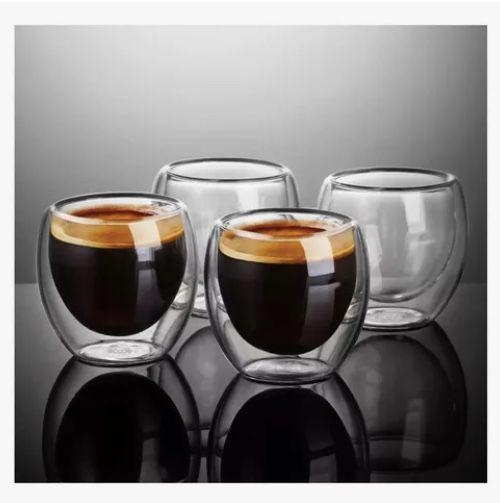 Taza Cafe Expresso Doble Pared Térmica 80 Ml-4