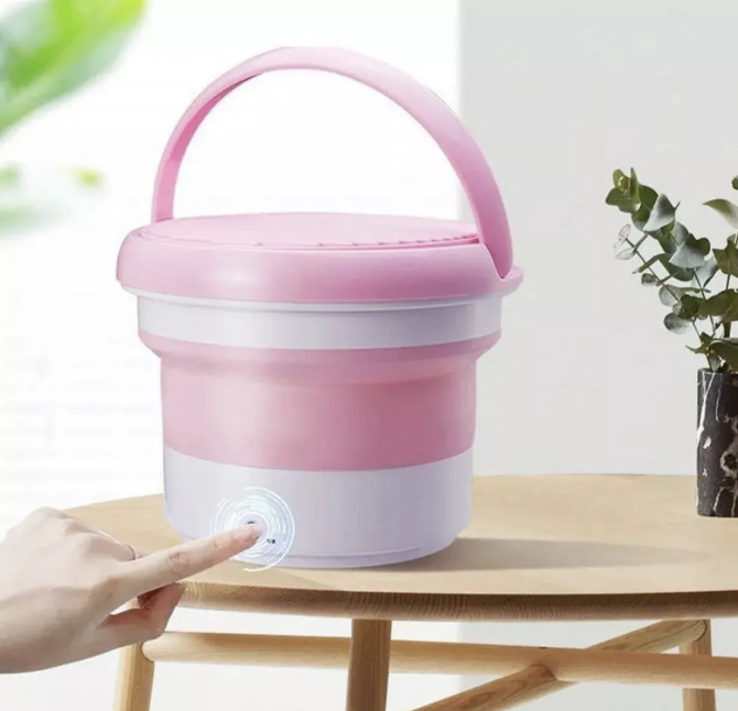 Mini lavadora portatil plegable 2 Kg-3