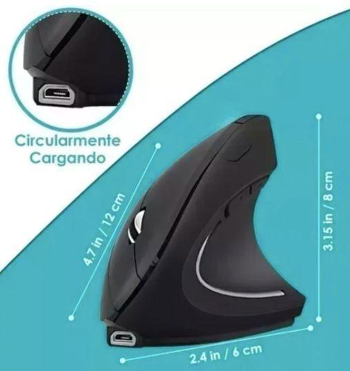 Mouse Inalámbrico Recargable-3