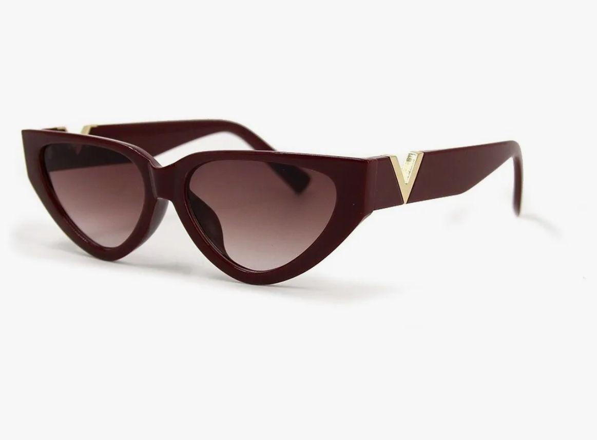 Lentes de sol burdeo-0