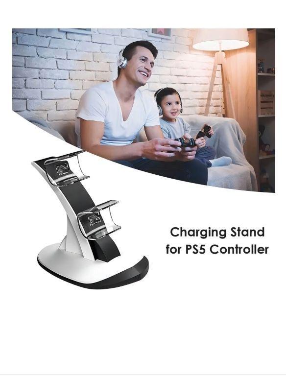 Base Cargador Ps5 2 Controles-2