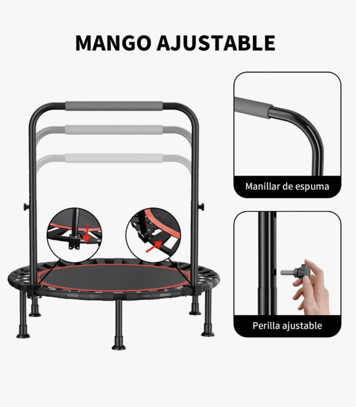 Trampolin aerobicos Ejercicio Fitness-2