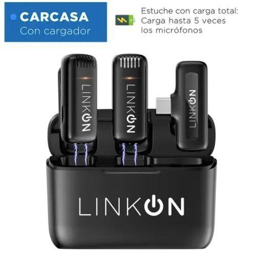 Microfono Inalambrico + Estuche Entrada USB C-1