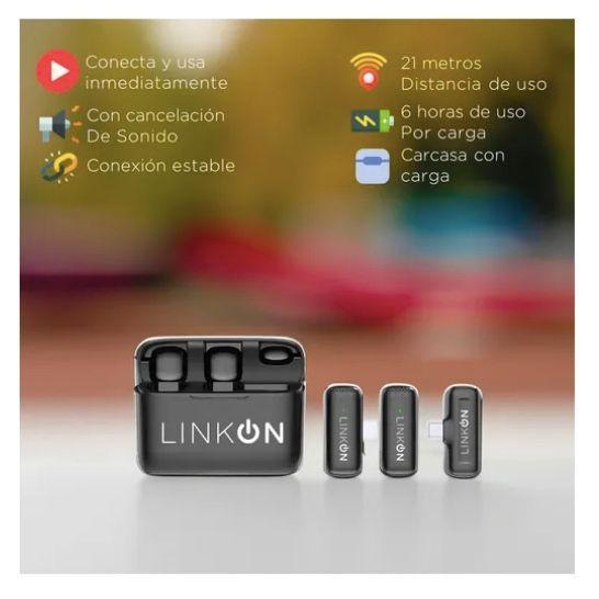 Microfono Inalambrico + Estuche Entrada USB C-2