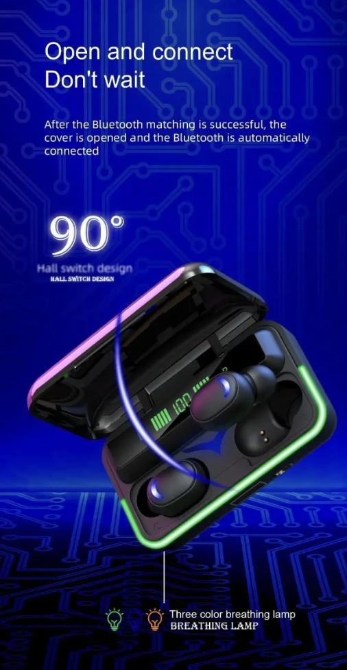 Audifonos In ear Inal mbricos E10 Buds Gamer Bluetooth 5 1-3