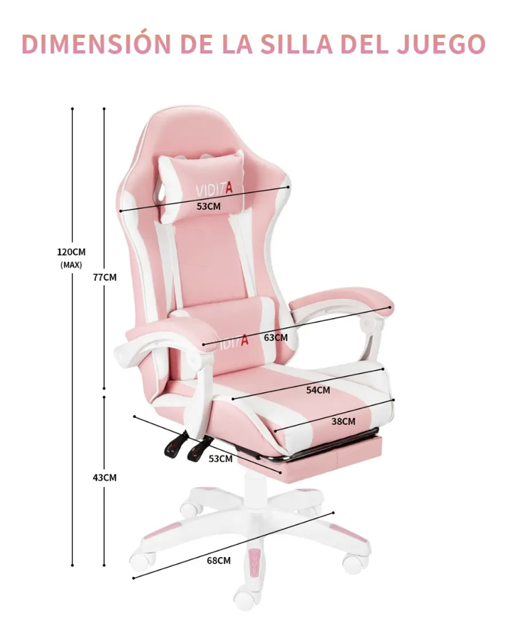 Silla Gamer ergonomica profesional-0