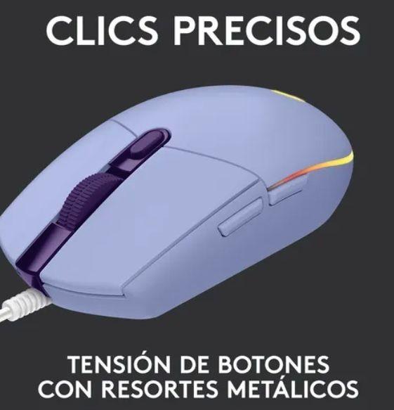 Mouse Gamer Color Violeta-4
