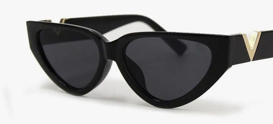Lentes de sol negros -2