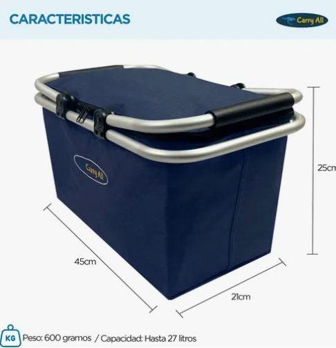 Cesta Piknic Plegable 27l -4