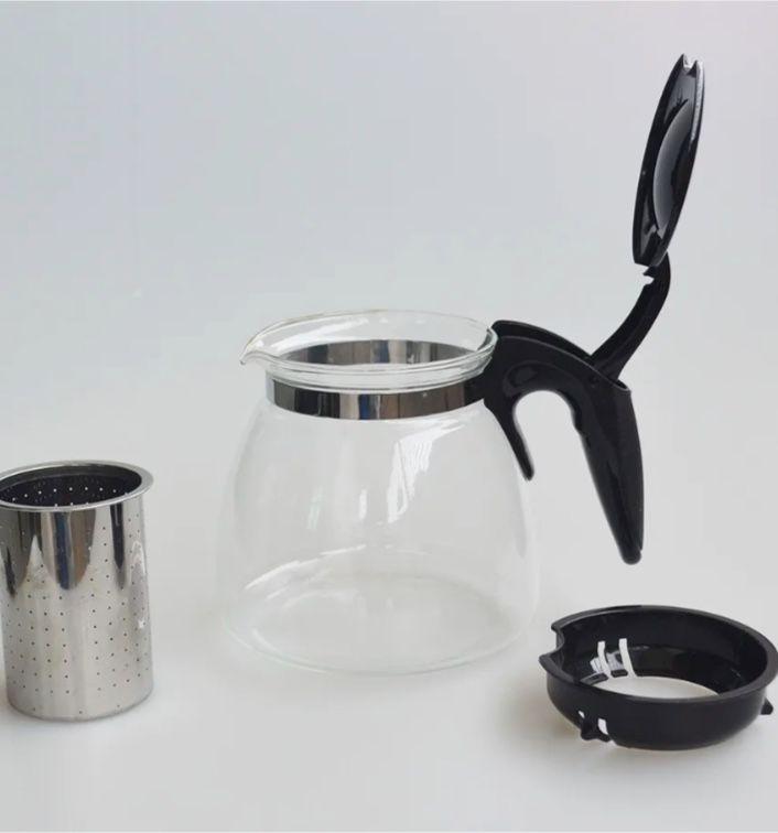 Tetera Jarra Vidrio Filtro Acero Inoxidable-2
