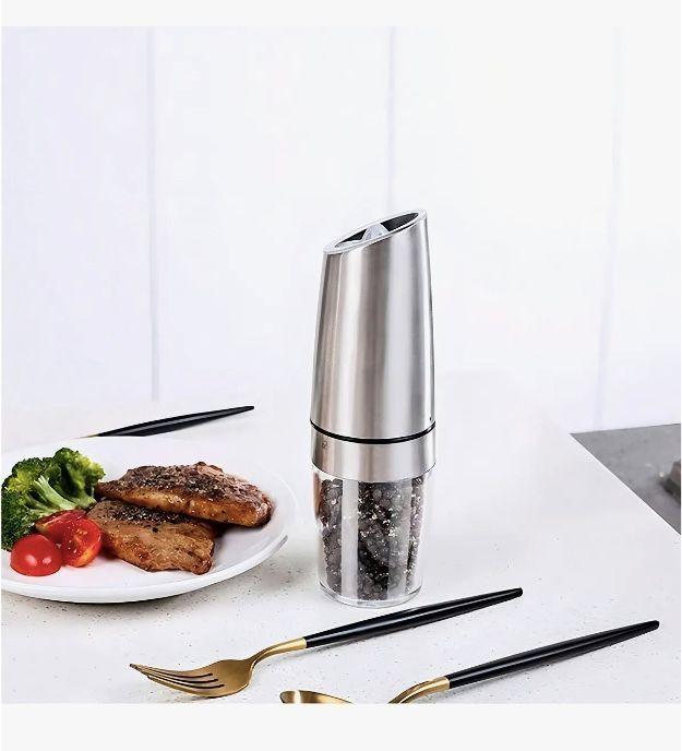 Pack 2 Molinillo Moledor El ctrico Luz Led-2