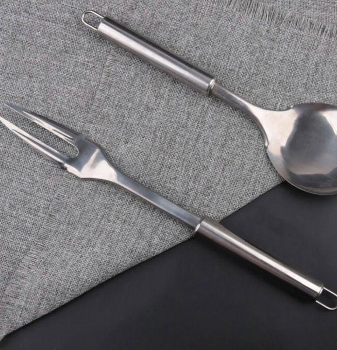 Set 6 Utensilios De Cocina Acero Inoxidable Premium-2