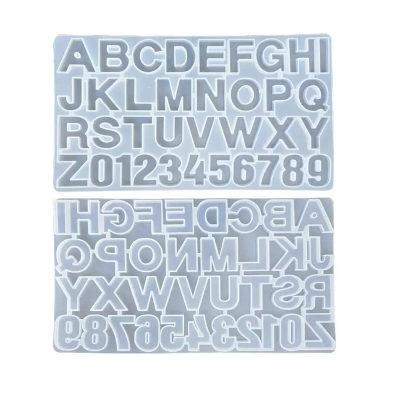 Molde De Silicona Letras Moldes Silicona Reposteria 36 Cavid-2