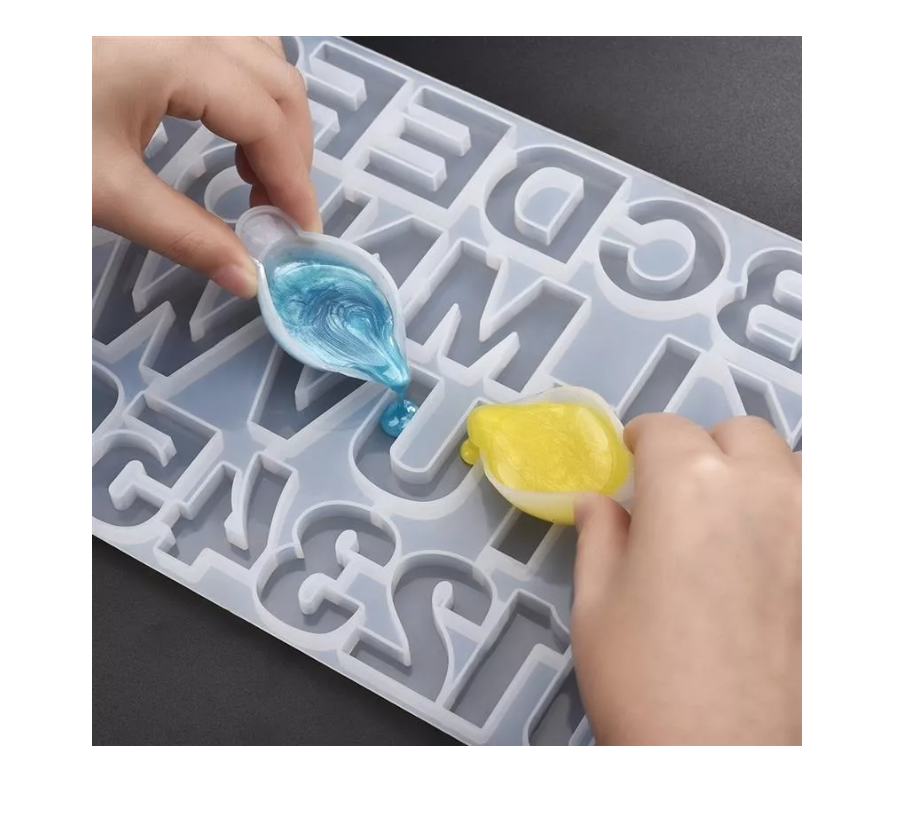 Molde De Silicona Letras Moldes Silicona Reposteria 36 Cavid-3