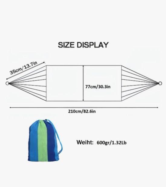 Hamaca Colgante Roja-3