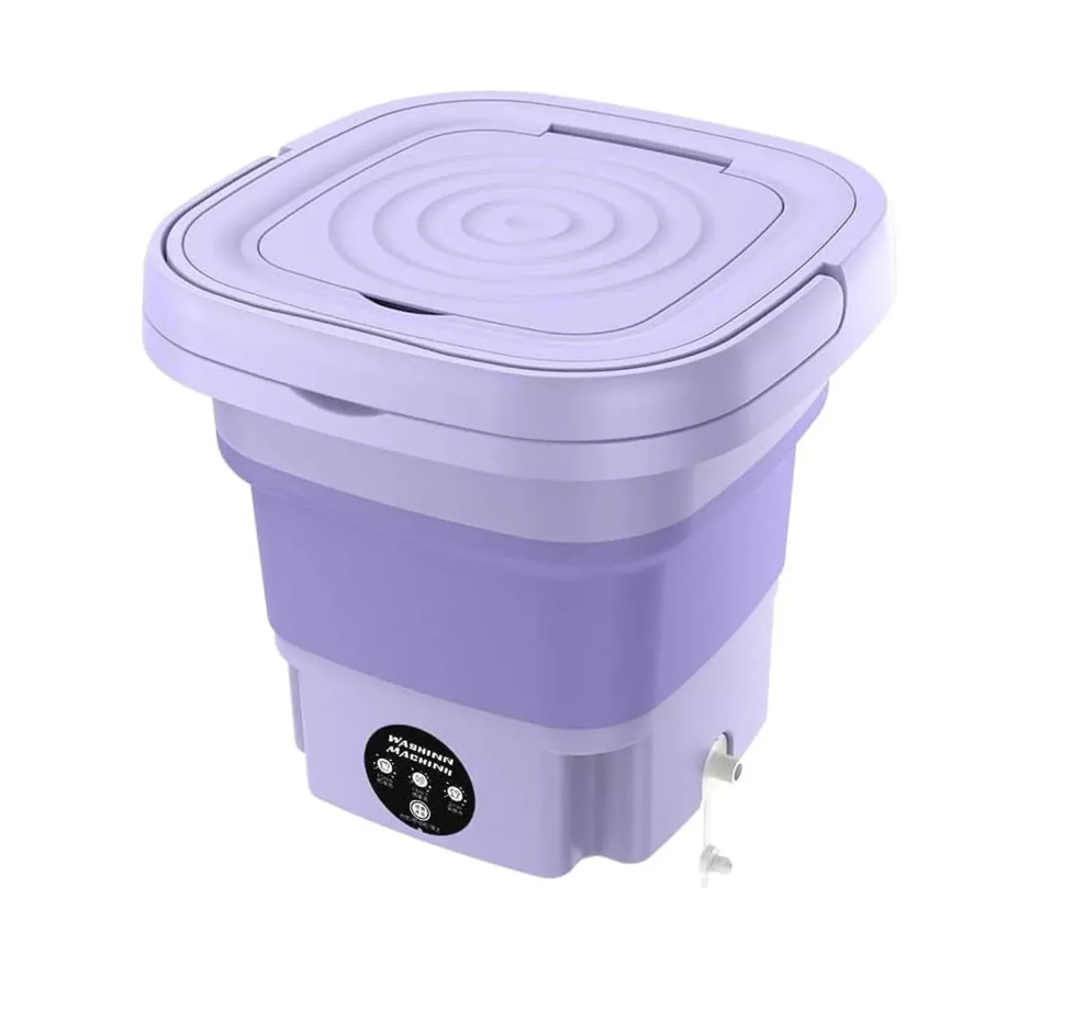 Mini Lavadora Portatil Lavadora Plegable Con Centrifugado-0