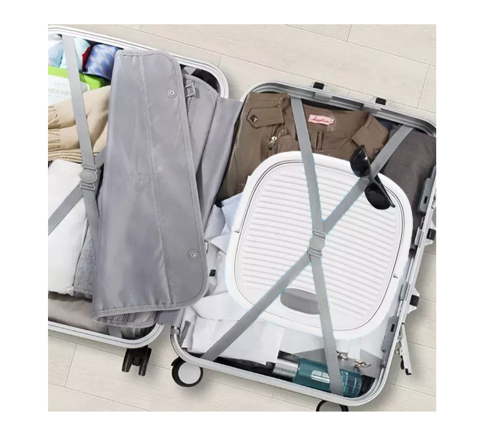 Mini Lavadora Portatil Lavadora Plegable Con Centrifugado-3