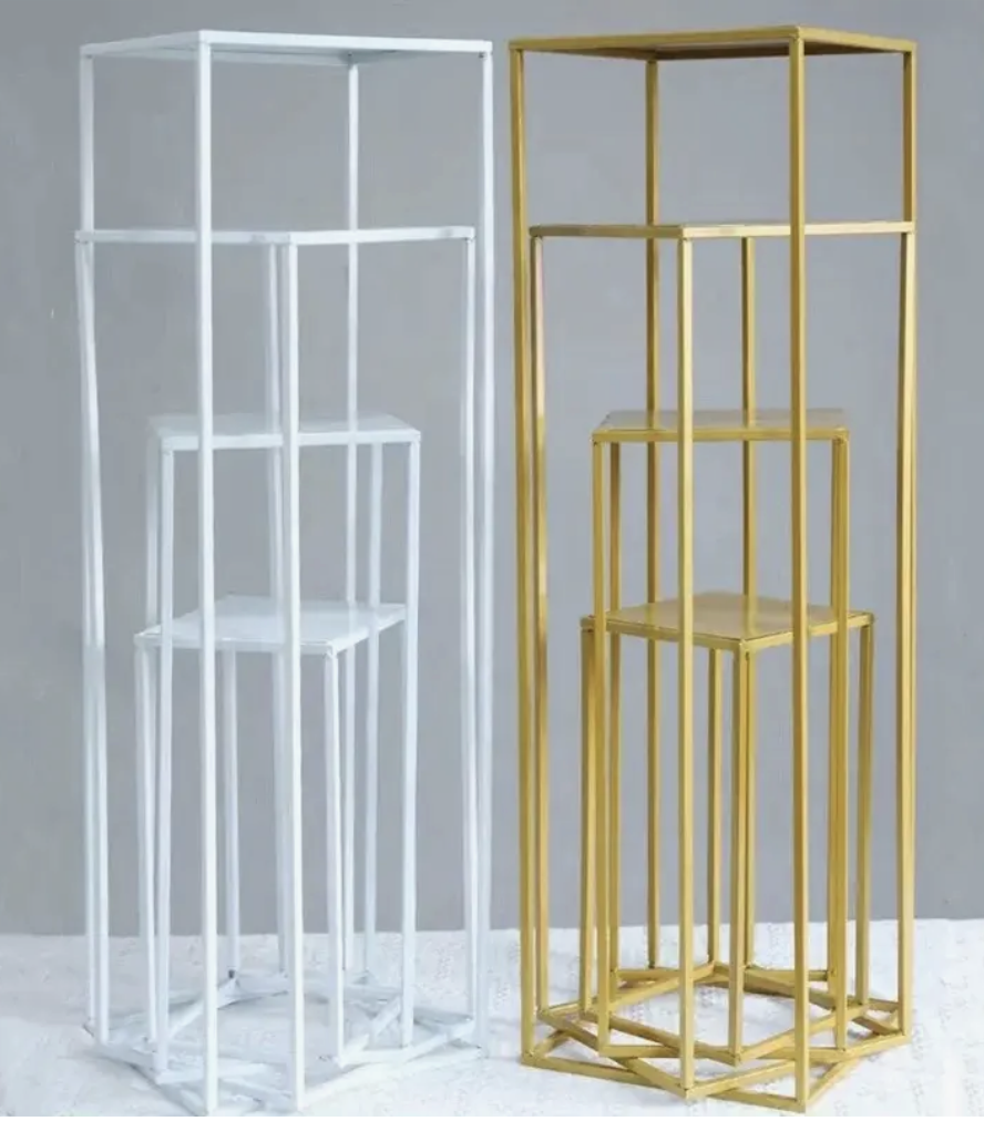 Mesas Candy Bar Decoracion 4 Pzs Estructura Metalicas Fiesta-3