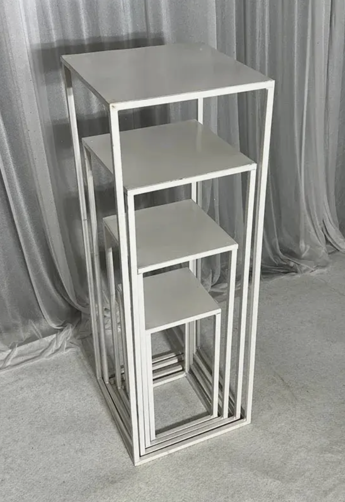 Mesas Candy Bar Decoracion 4 Pzs Estructura Metalicas Fiesta-4