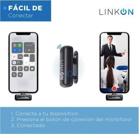Microfono Inalambrico Pro + Estuche Entrada Iphone-3