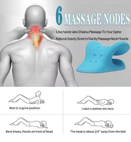 Almohada De Tracci n Quiropr ctica Cervical-2