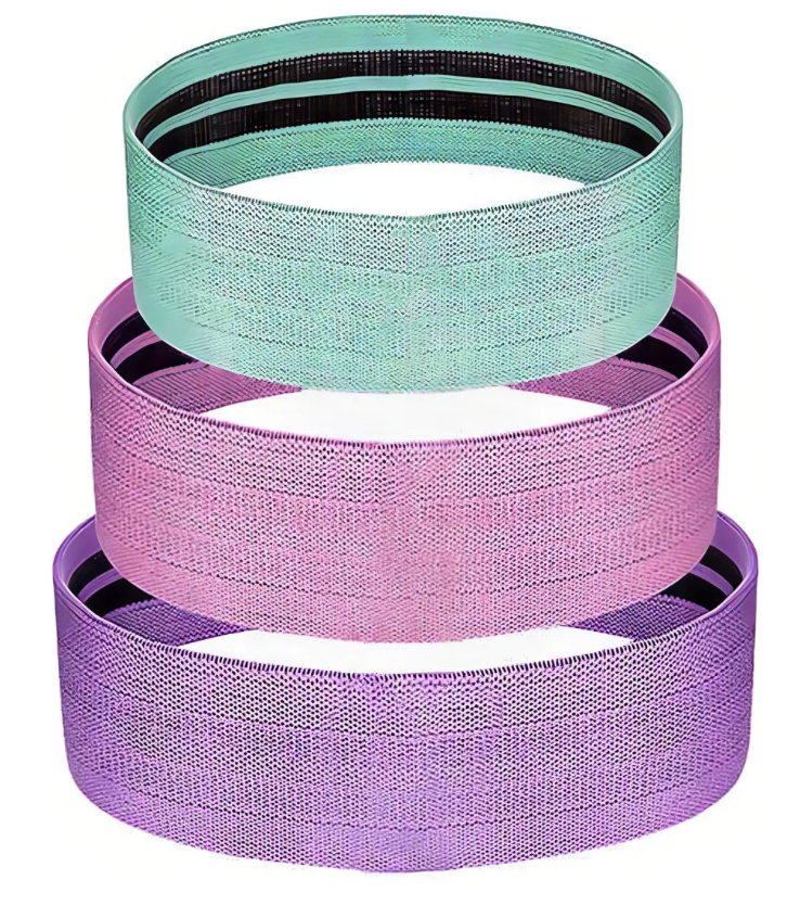 Bandas el sticas ejercicio 3 Pcs de tela con bolso yoga-2