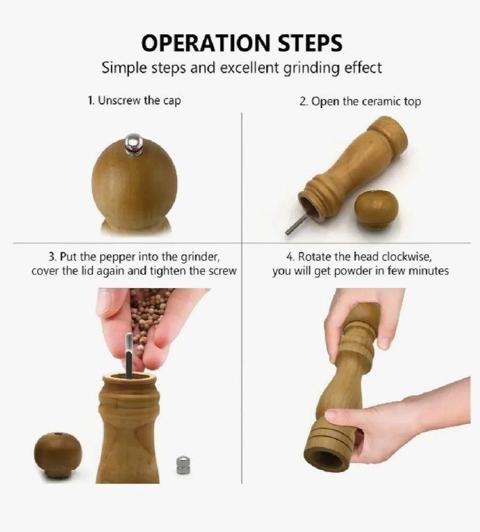 Pimentero Molinillo Electrico-3