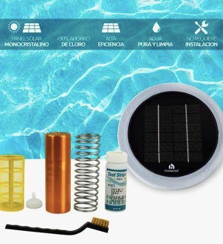 Ionizador Solar Filtro Piscina 150 000 Litros Homeclaf Accesorios-3