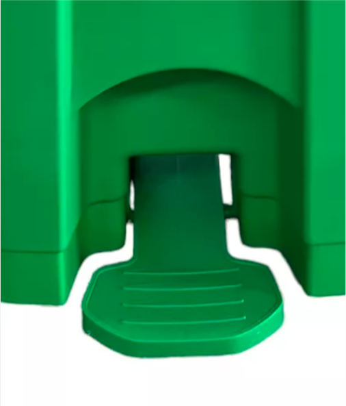 Basurero 50 Litros Con Pedal Verde-2
