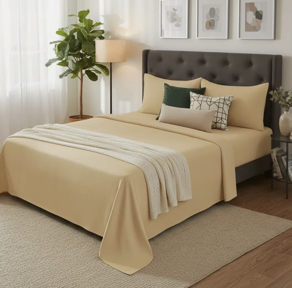 Sabana de polar King color beige-0