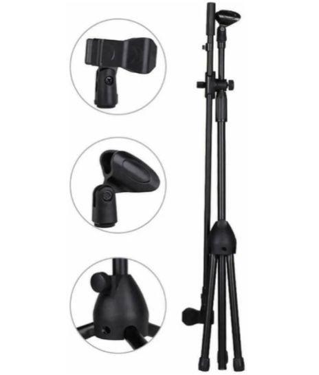 Soporte Pedestal De Micr fono Met lico-3