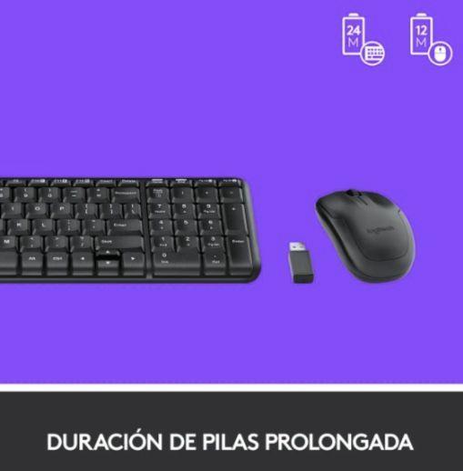 Kit de teclado y mouse inal mbrico Espa ol Latinoam rica-3
