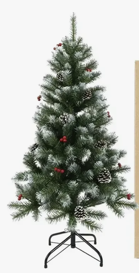 Decoracion arbol Navidad con pino 120 Cm-0
