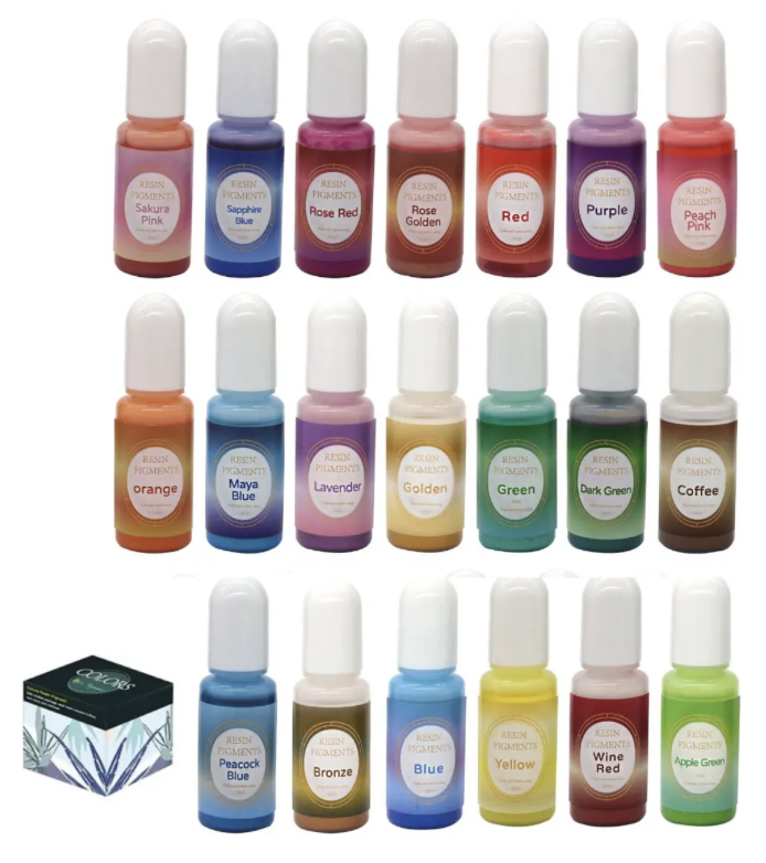 Pigmento para resina Uv Tinte-0