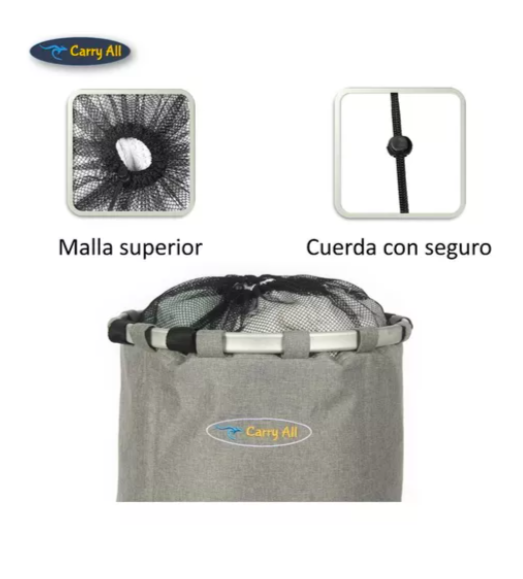 Canasto Ropa Multipropósito Gris-2
