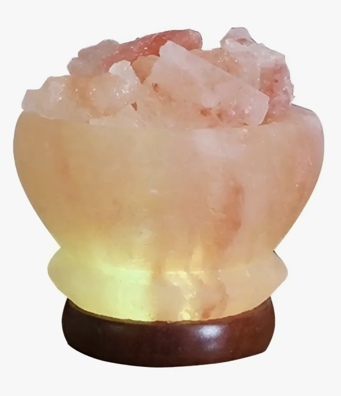 Lampara Sal Himalaya Luz Led Colores Decorativa Estructura Madera-5