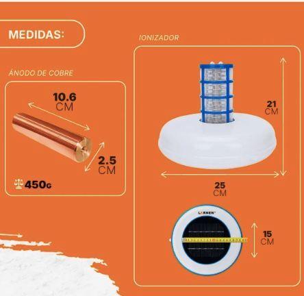 Ionizador Solar Para Piscina 130 000 Litros-3