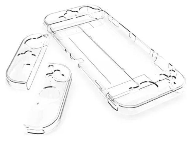 Pack Carcasa Protectora Para Nintendo Switch Oled + Lamina-5