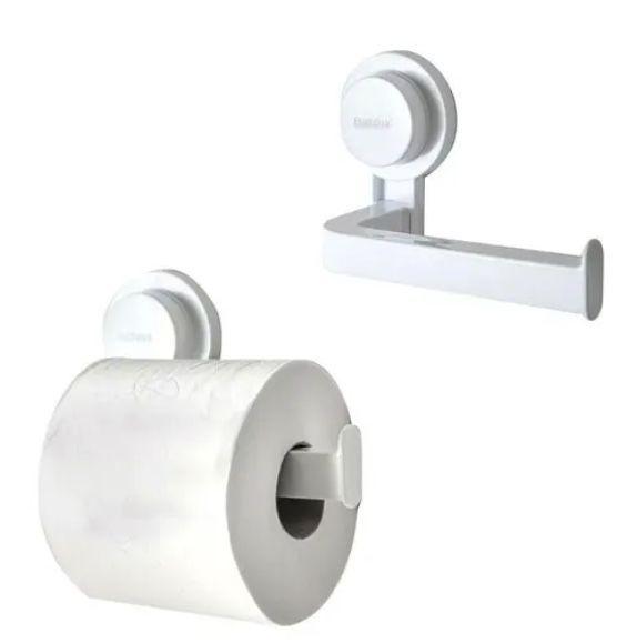 Porta Papel Higiénico Con Ventosa-1