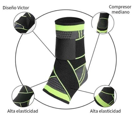 Venda Elastica Ortopedica Negra-2