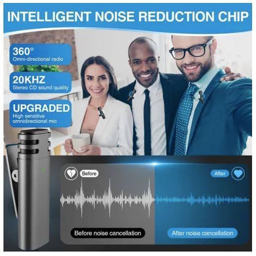 Micrófono De Solapa Inalámbrico Para iPhone-5