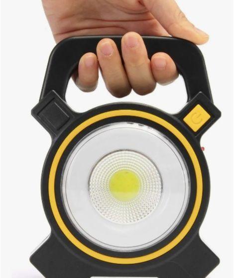 Linterna Foco Led Solar Recargable-3