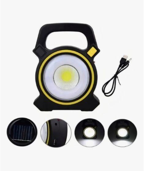 Linterna Foco Led Solar Recargable-4