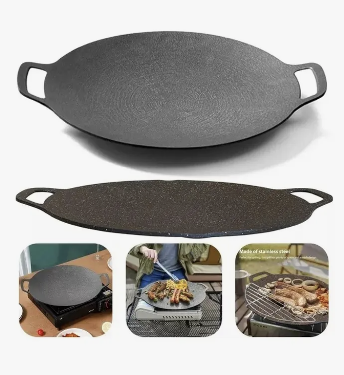Sarten antiadherente de hierro 34cm-0