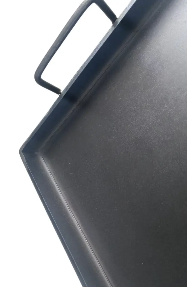 Churrasquera 38 X 24 cms color negro-1