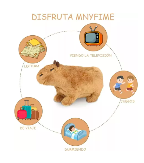 Capibara Peluche Niños-2